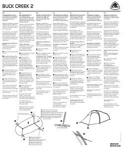 Brugsanvisning Robens Buck Creek 2 Telt