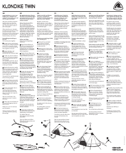 Bedienungsanleitung Robens Klondike Twin Zelt