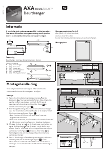 Handleiding AXA 7504 Deurdranger