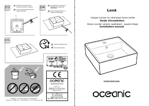 Handleiding Oceanic OCEAVASCA46 Wastafel