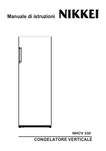 Manuale Nikkei NHCV330 Congelatore