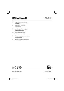 Manual Einhell TC-JS 85 Serra de recortes