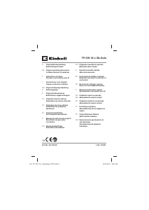 Manuale Einhell TP-CW 18 Li BL-Solo Avvitatore