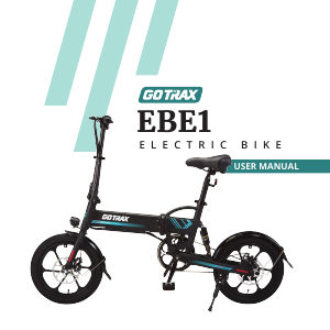 Manual GOTRAX EBE1 Electric Bicycle