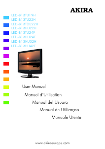 Manuale Akira LED-B13HU42F LED televisore