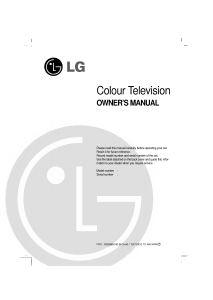 Manual LG RT-21FE60V Television
