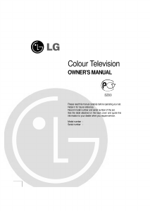Manual LG RT-21FA76X Television