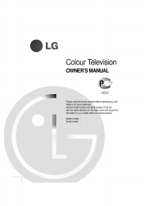 Handleiding LG RT-21FA72X Televisie