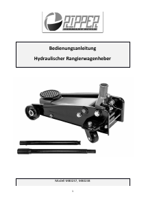 Bedienungsanleitung Ripper M80238 Wagenheber