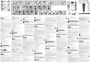 Mode d’emploi Rowenta TN5241F4 Advander Tondeuse