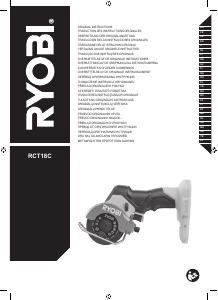 Rokasgrāmata Ryobi RCT18C-0 Ripzāģis