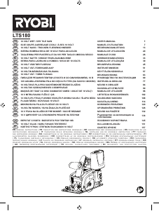 Bedienungsanleitung Ryobi LTS180M Kreissäge