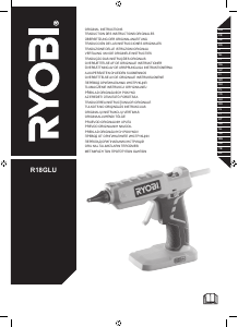 Εγχειρίδιο Ryobi R18GLU-0 Πιστόλι κόλλας