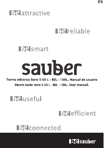 Manual Sauber SERIE 5-50L Boiler