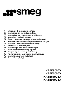 Manual de uso Smeg KATE900CEX Campana extractora
