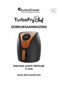 Handleiding TurboTronic TT-AF9 TurboFry Chef Friteuse