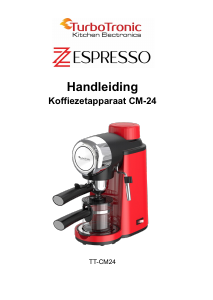 Handleiding TurboTronic TT-CM24 Espresso-apparaat