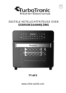 Handleiding TurboTronic TT-AF5 Oven