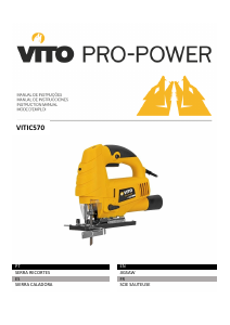 Manual Vito VITIC570 Jigsaw