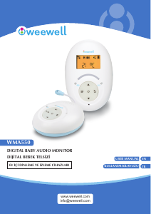 Kullanım kılavuzu Weewell WMA550 Bebek telsizi
