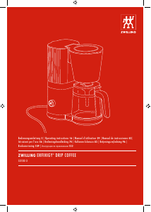 Kullanım kılavuzu Zwilling 53103-3 Enfinigy Kahve makinesi