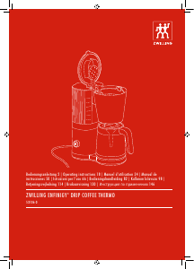 Brugsanvisning Zwilling 53106-0 Enfinigy Kaffemaskine