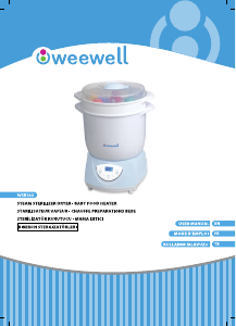 Kullanım kılavuzu Weewell WSB160 Sterilizatör
