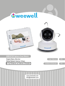 Kullanım kılavuzu Weewell WMV870R Bebek telsizi