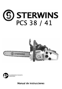 Manual Sterwins PCS 38 Motosserra