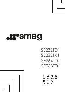 Handleiding Smeg SE232TX1 Kookplaat