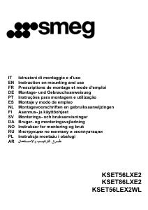 Handleiding Smeg KSET56LXE2 Afzuigkap