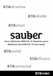 Manual Sauber SHMP-01B Oven