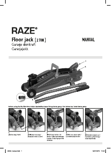 Brugsanvisning RAZE 69043 Donkraft