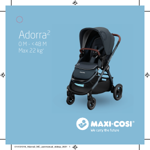 Bedienungsanleitung Maxi-Cosi Adorra² Kinderwagen