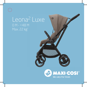 Kullanım kılavuzu Maxi-Cosi Leona² Luxe Katlanır bebek arabası