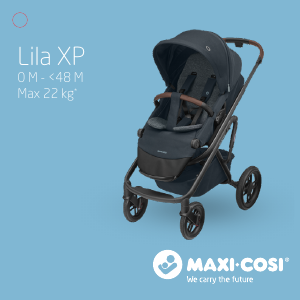 Kullanım kılavuzu Maxi-Cosi Lila XP Plus Katlanır bebek arabası