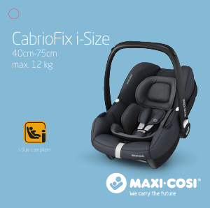 Handleiding Maxi-Cosi CabrioFix i-Size Autostoeltje