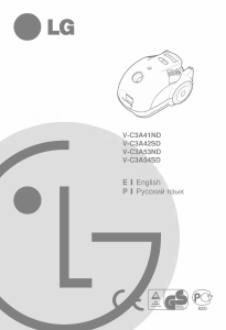 Manual LG V-C3A53ND Vacuum Cleaner