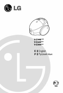 Manual LG V-C4461HTV Vacuum Cleaner