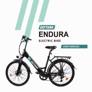Manual GOTRAX Endura Electric Bicycle