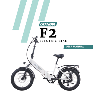 Manual GOTRAX F2 Electric Bicycle