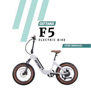 Manual GOTRAX F5 Electric Bicycle