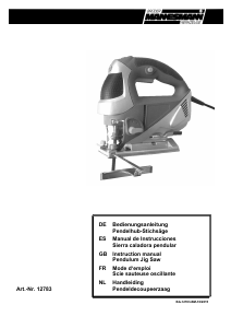 Bedienungsanleitung Brüder Mannesmann 12783 Stichsäge