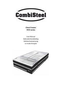 Mode d’emploi CombiSteel 7072.0060 Congélateur
