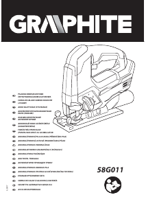 Manual Graphite 58G011 Jigsaw