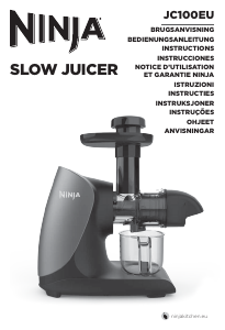 Bruksanvisning Ninja JC100EU Juicepress