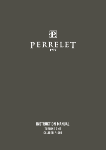 説明書 Perrelet A1093/1 Turbine Specialities 時計