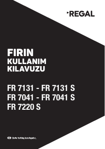 Kullanım kılavuzu Regal FR 7041 Solo fırın