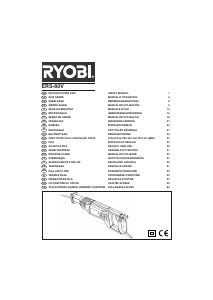 Manual Ryobi ERS-80V Ferăstrău cu piston