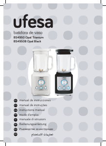 Bedienungsanleitung Ufesa BS4950B Standmixer